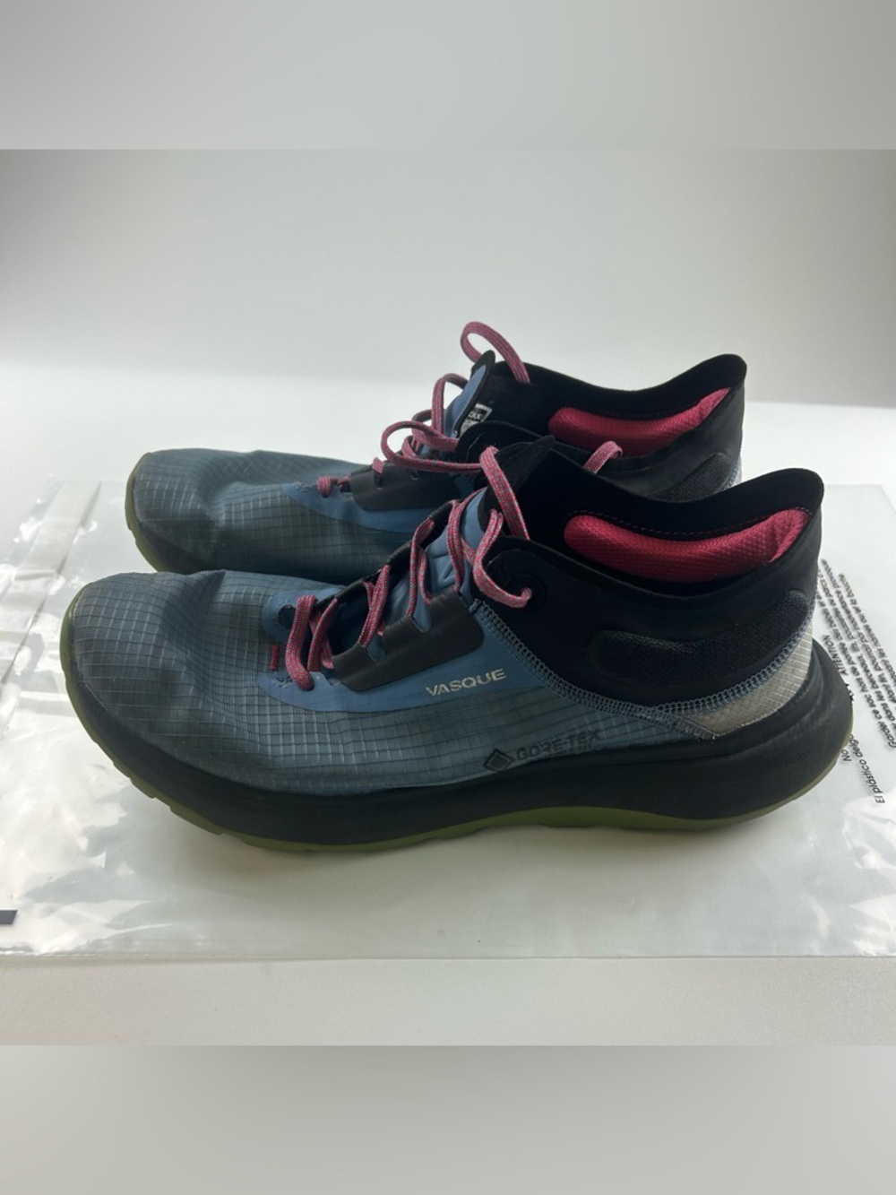 Vasque Men’s SZ 10.5 Re:Connect Goretex Blue Trail Waterproof Run Sneakers